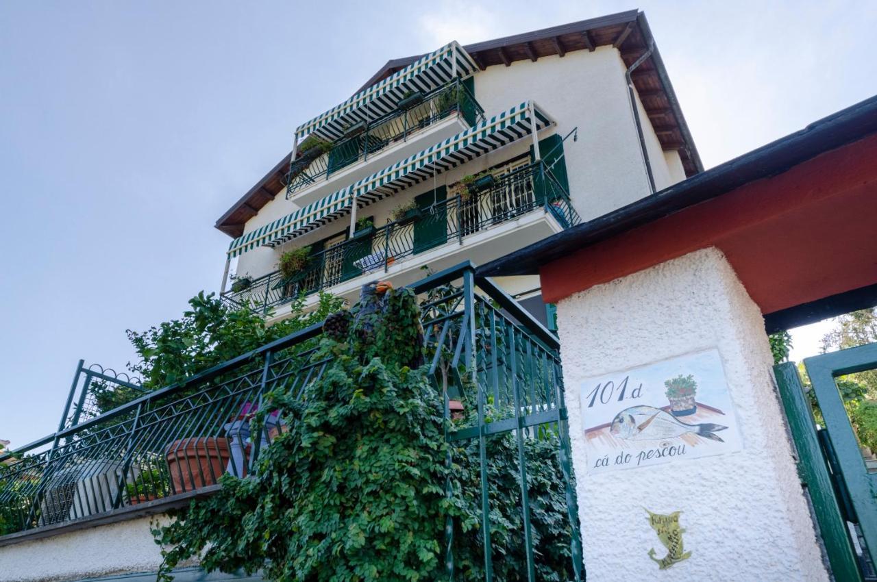 Ca' Do Pescou, Charming 2,Bedroom Apartment With Stunning Hill Views Overlooking The Greenery Rapallo Kültér fotó