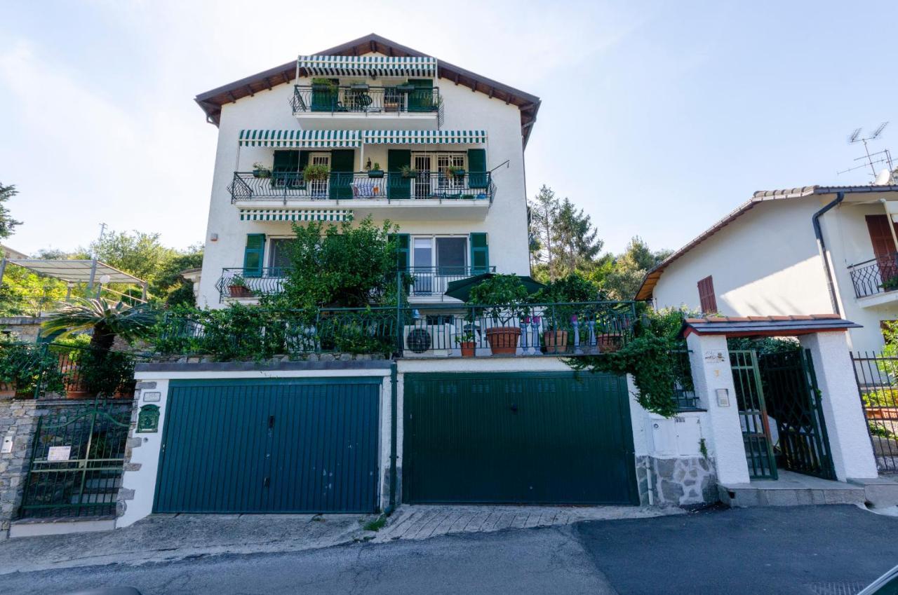 Ca' Do Pescou, Charming 2,Bedroom Apartment With Stunning Hill Views Overlooking The Greenery Rapallo Kültér fotó