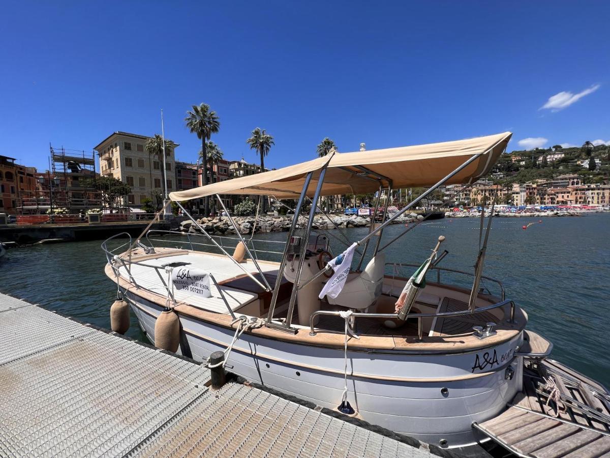 Ca' Do Pescou, Charming 2,Bedroom Apartment With Stunning Hill Views Overlooking The Greenery Rapallo Kültér fotó